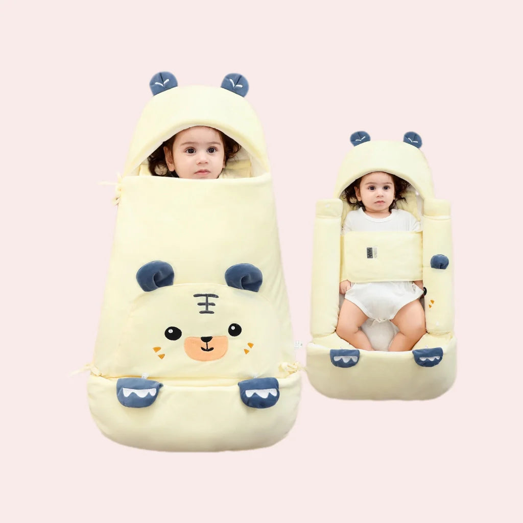 Antibacterial Intelligent Temperature-Sensing Baby Swaddle Blanket