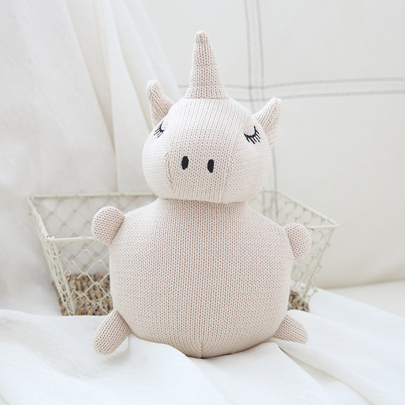 Knitted Animal Soft Toy