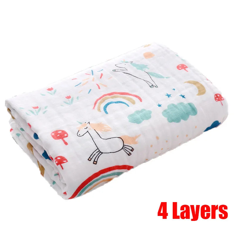 Soft Organic Cotton Kids Bath Towel