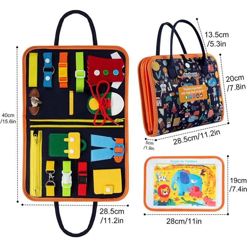 Explore and Play Busy Board