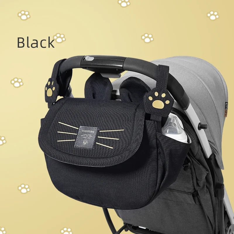 Large Capacity Cute Cat Diaper Bag