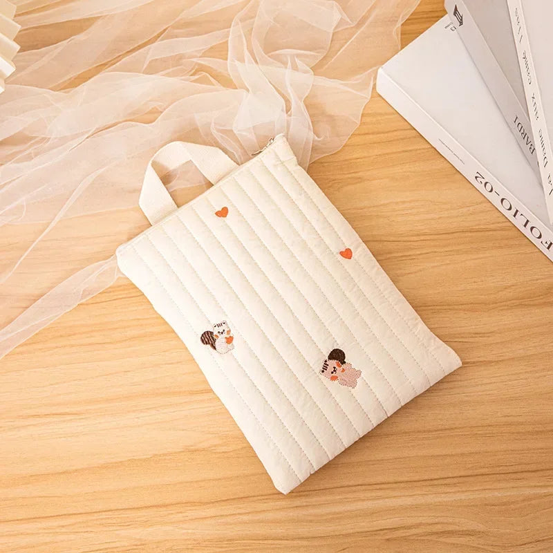 Cotton Diaper Storage Bag
