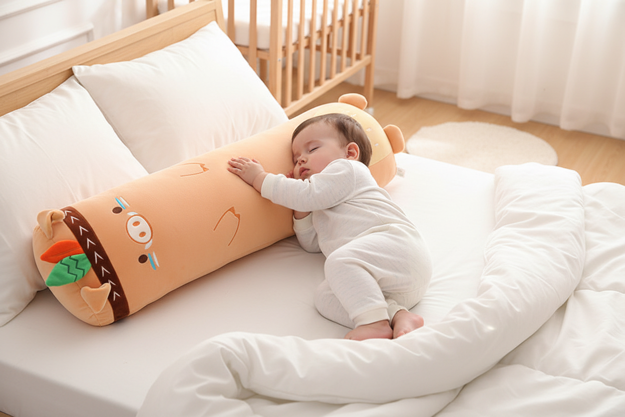 CuddleStripe™ Baby Plush Hug Pillow