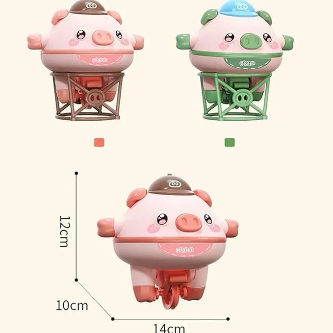 Rope Walking Piglet Toys