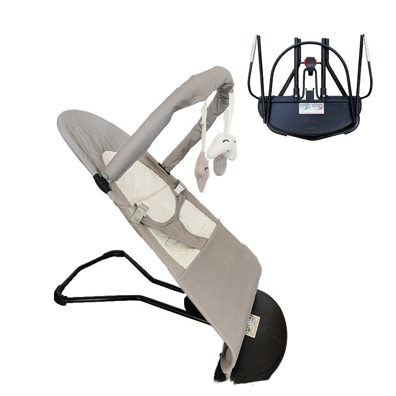 Baby Reclining Pure Cotton Breathable Soothing Rocking Chair Toy
