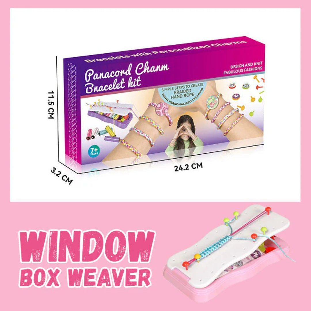 DIY Bracelet Weaving Kit - Craft Your Own Unique Bracelets