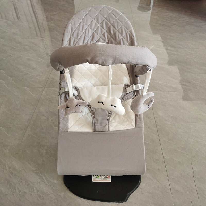 Baby Reclining Pure Cotton Breathable Soothing Rocking Chair Toy