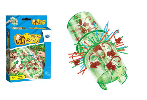 WEIQUEEN Children's tabletop interactive games loopin monkeys tumbling monkeys draw sticks toys gifts prizes