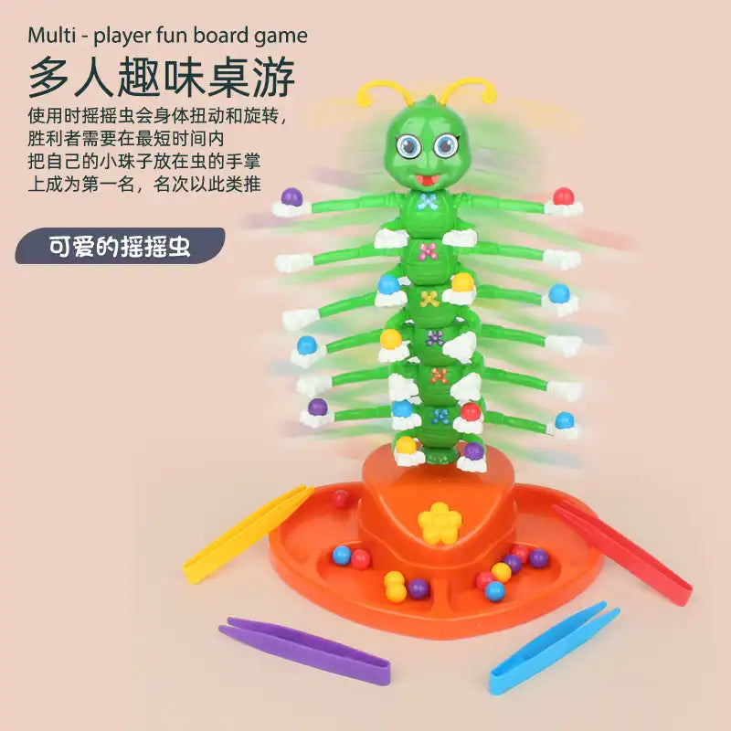 WEIQUEEN Wobbler Bugs Children's Toys Children's Thinking Training Enhance Logic Hands-on Ability Family Parent-Child Interactive Games Stress Relief Toys Funny Toys