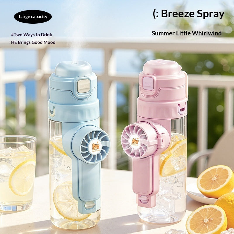 Cooling Fan Portable Sports Female Cup