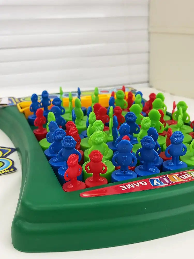 WEIQUEEN Children's educational desktop game toys monkey bouncing chess board draw chess game parent-child interaction kindergarten gift