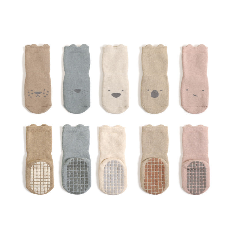 Non-Slip Cotton Socks