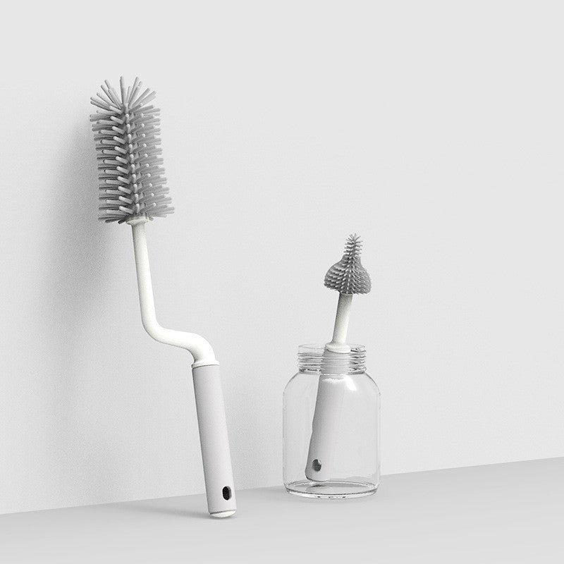 Silicone Bottle Cleaning Brush Set