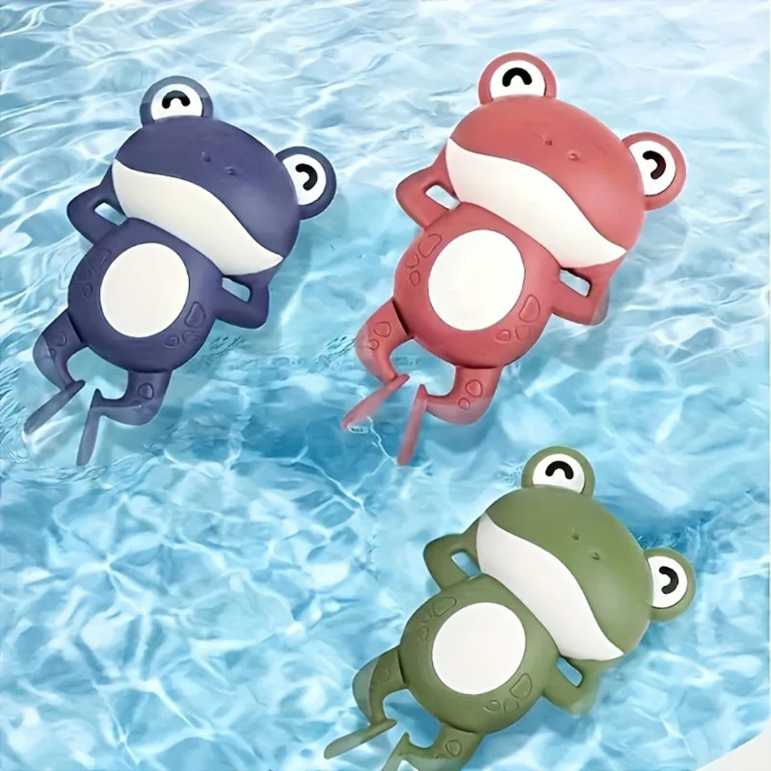 Non-Toxic Frog-Shaped Bath Toy - Fun Water Play for Kids