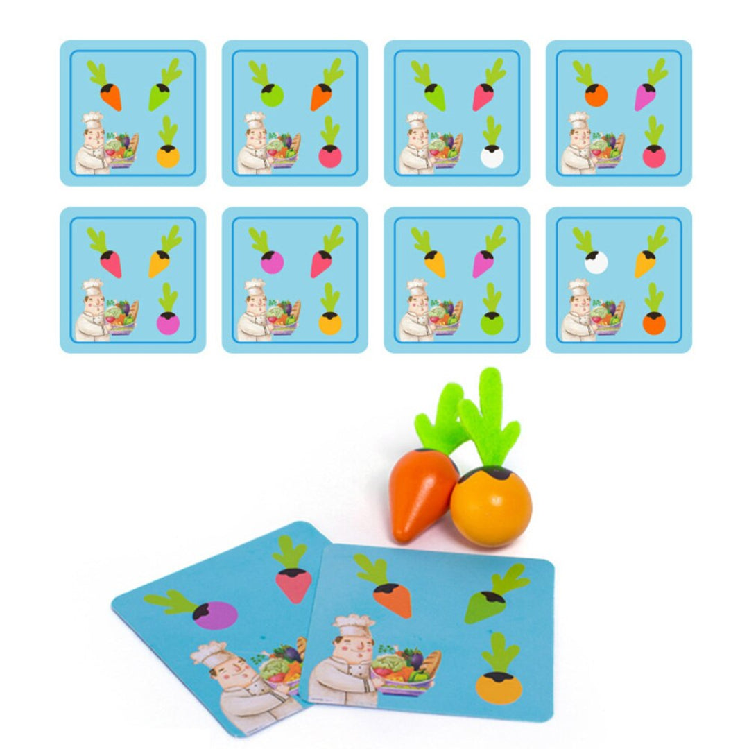 Kids' Vegetable Play Set – Fun Role-Playing Toy