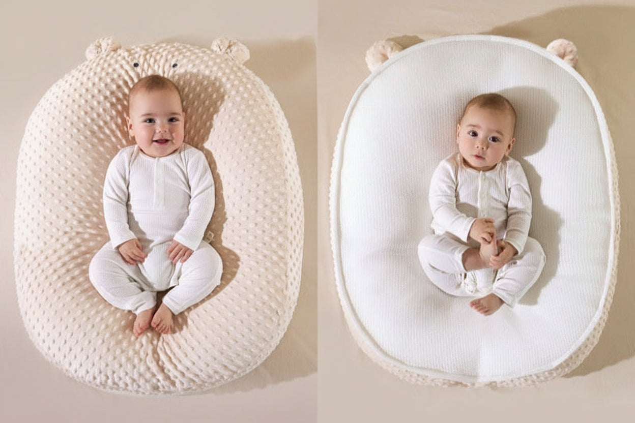 Anti-Spill & Reflux-Friendly Baby Support Pillow