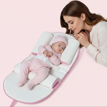 SleepWell™ Ultimate Comfort Anti-Reflux & Anti-Roll Baby Support Bed