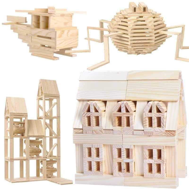 100pcs City Blocks