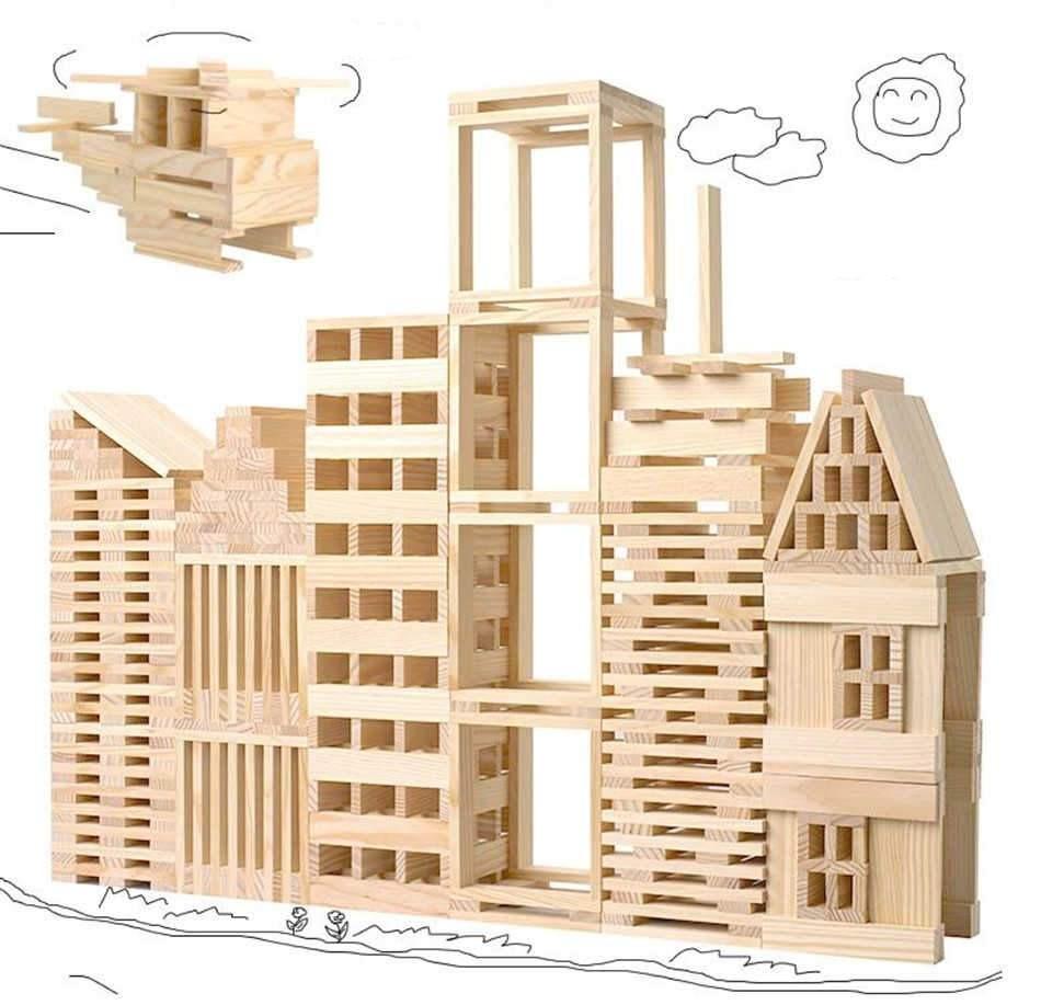 100pcs City Blocks