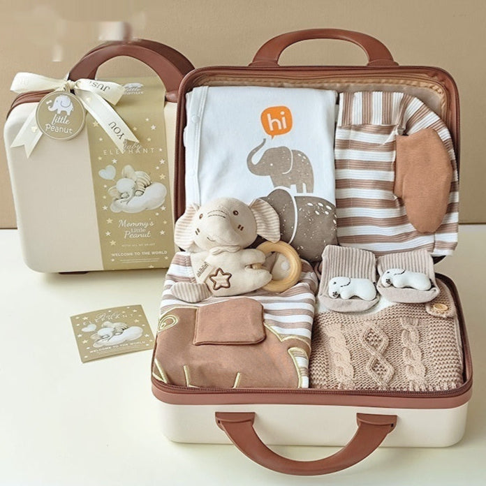 Luxury Baby Gift Set Little Elephant Newborn Collection