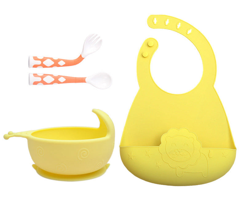CuddleCritters™ Premium Baby Silicone Dining Set