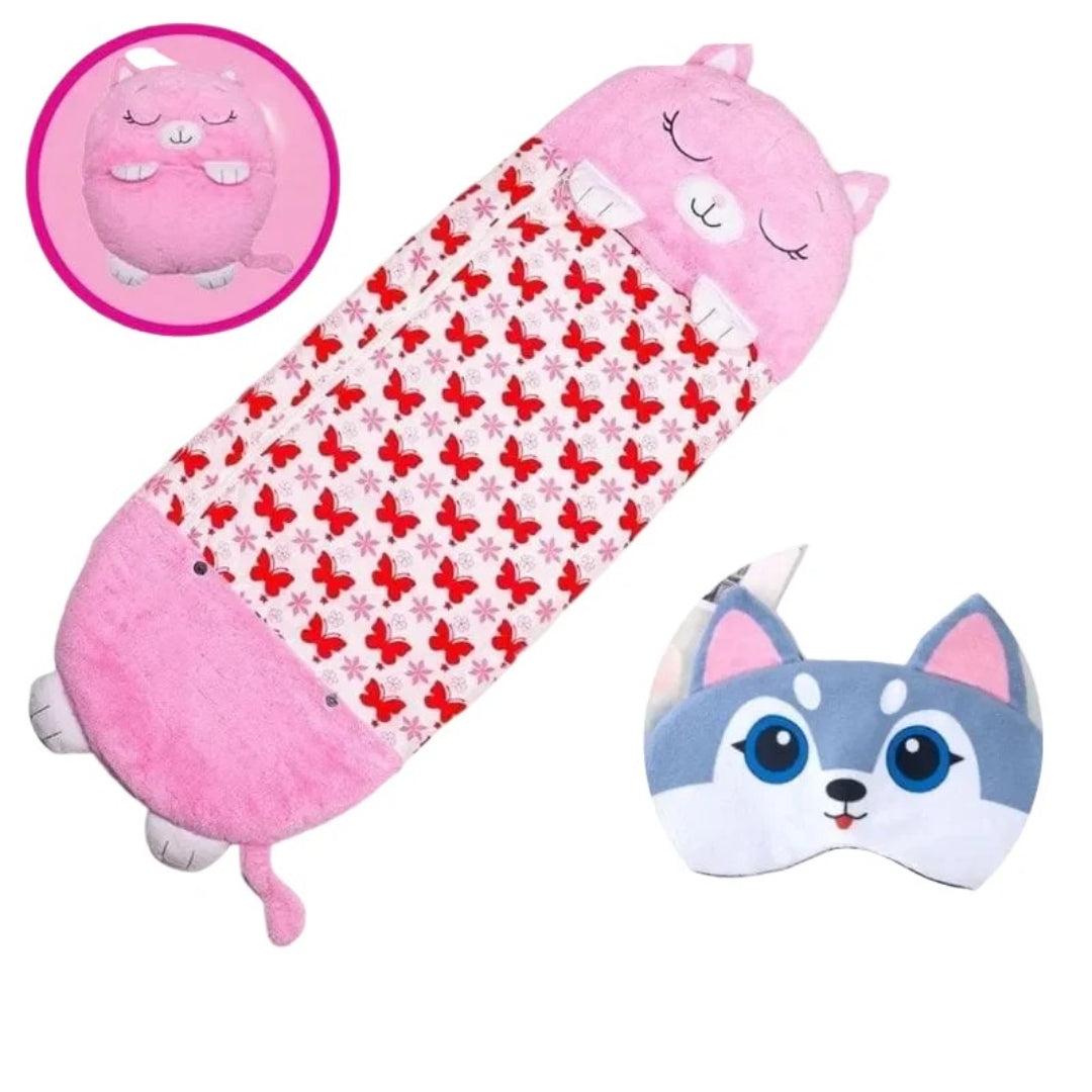 Kids' Animal-Themed Sleeping Bag and Sleep Sack
