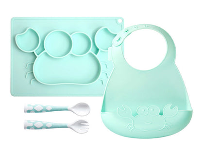 CuddleCritters™ Premium Baby Silicone Dining Set