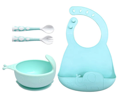 CuddleCritters™ Premium Baby Silicone Dining Set