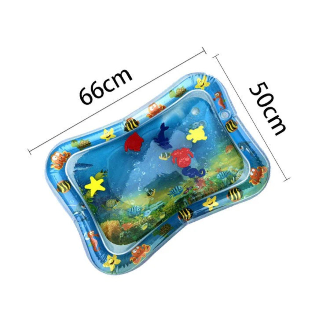 Inflatable Water Play Mat for Sensory Tummy Time Fun