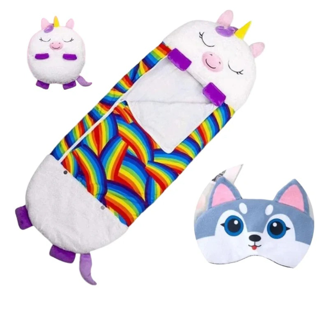 Kids' Animal-Themed Sleeping Bag and Sleep Sack