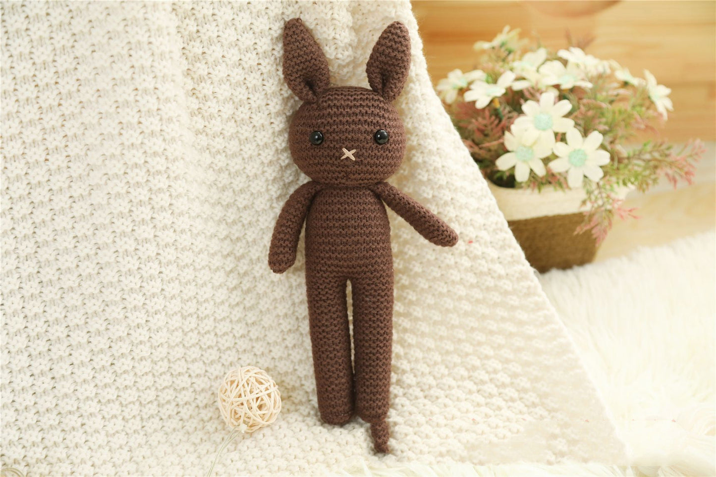 Knitted Rabbit Comfort Doll
