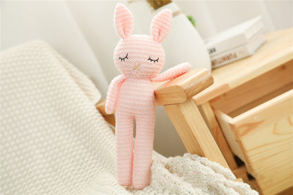 Knitted Rabbit Comfort Doll