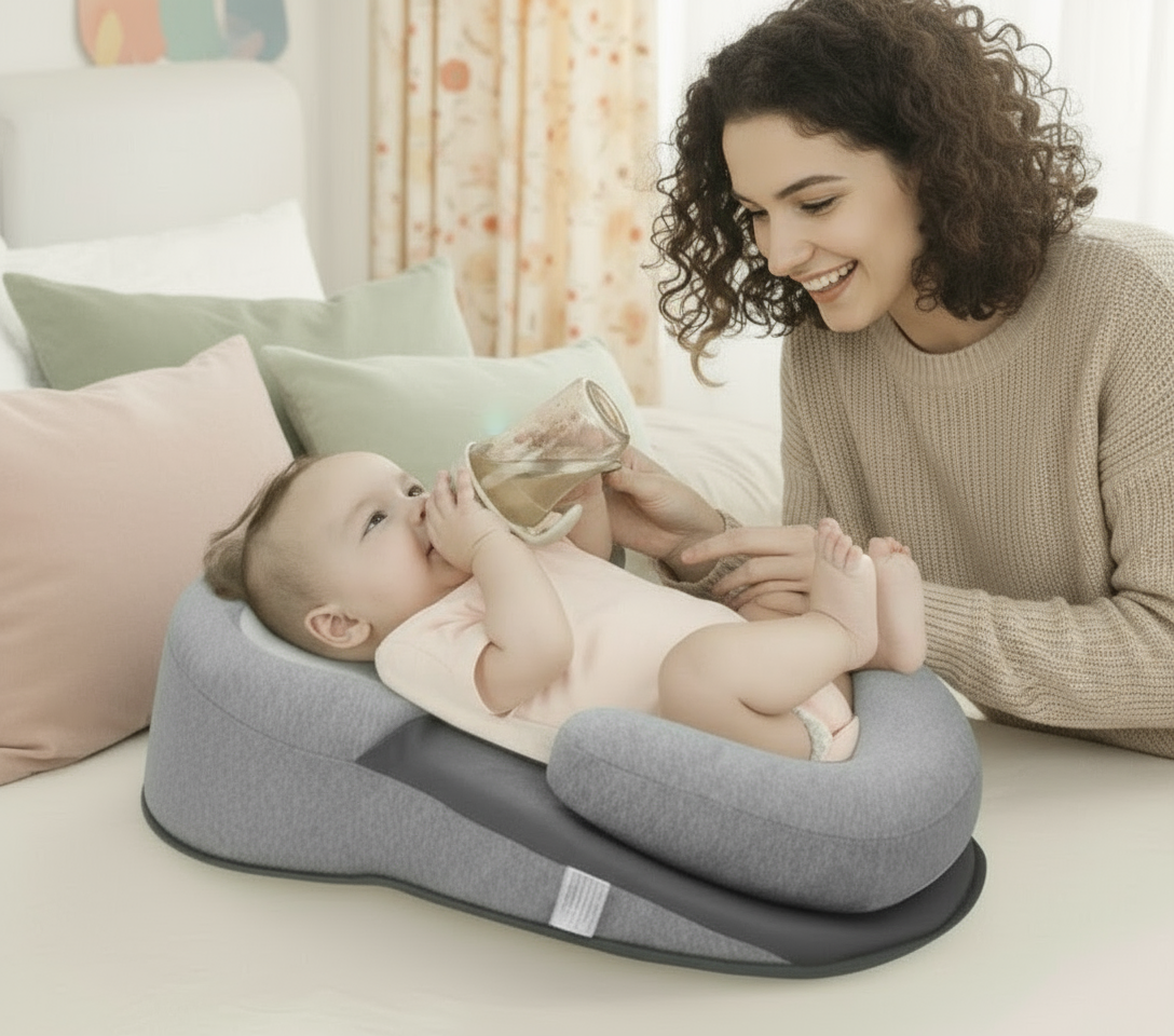 GentleIncline™ Baby Feeding & Nursing Support Pillow
