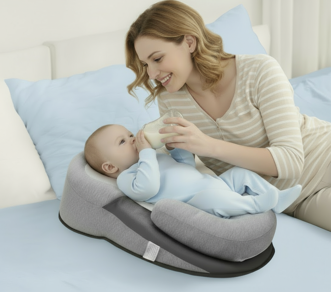 GentleIncline™ Baby Feeding & Nursing Support Pillow