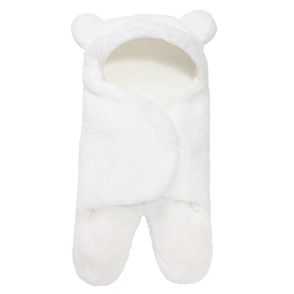 Plush Lamb Baby Swaddling Sleeping Bag