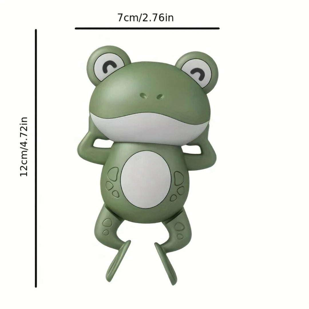 Non-Toxic Frog-Shaped Bath Toy - Fun Water Play for Kids