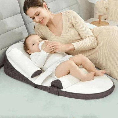 SleepWell™ Ultimate Comfort Anti-Reflux & Anti-Roll Baby Support Bed