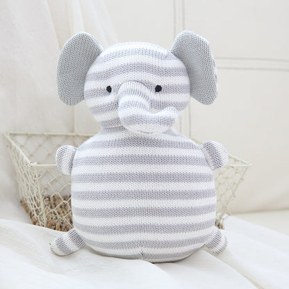 Knitted Animal Soft Toy