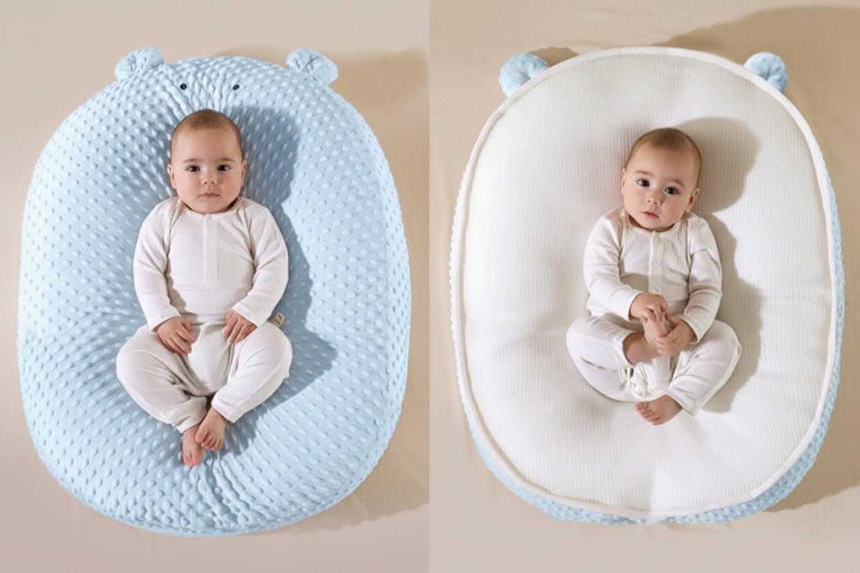 Anti-Spill & Reflux-Friendly Baby Support Pillow