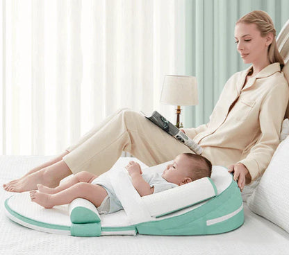 SleepWell™ Ultimate Comfort Anti-Reflux & Anti-Roll Baby Support Bed