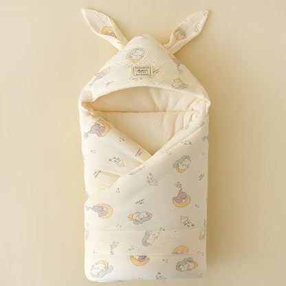 Newborn Bunny Quilted Wrap