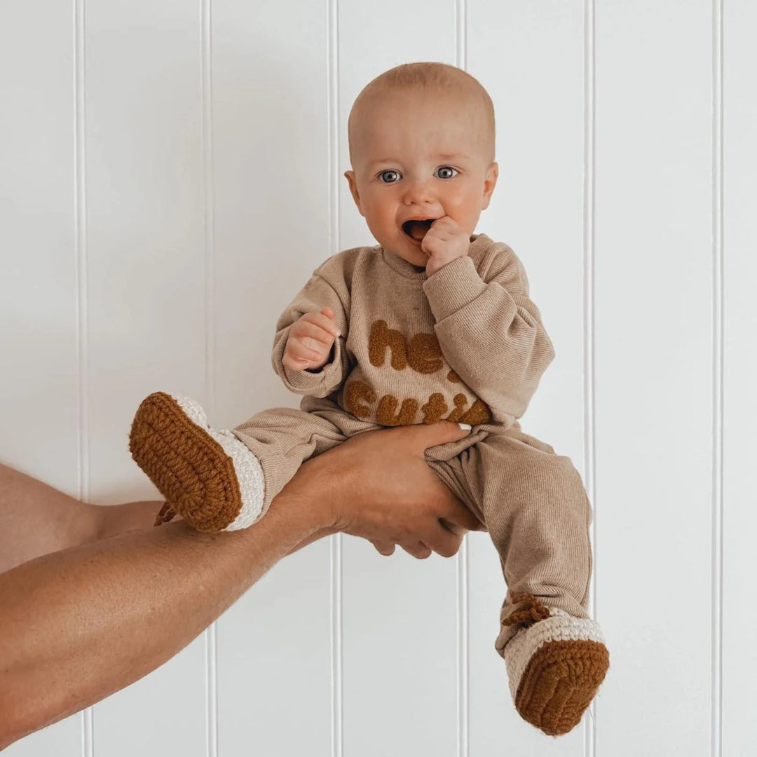 Infant Outfit Set: Long Sleeve Shirt and Pants