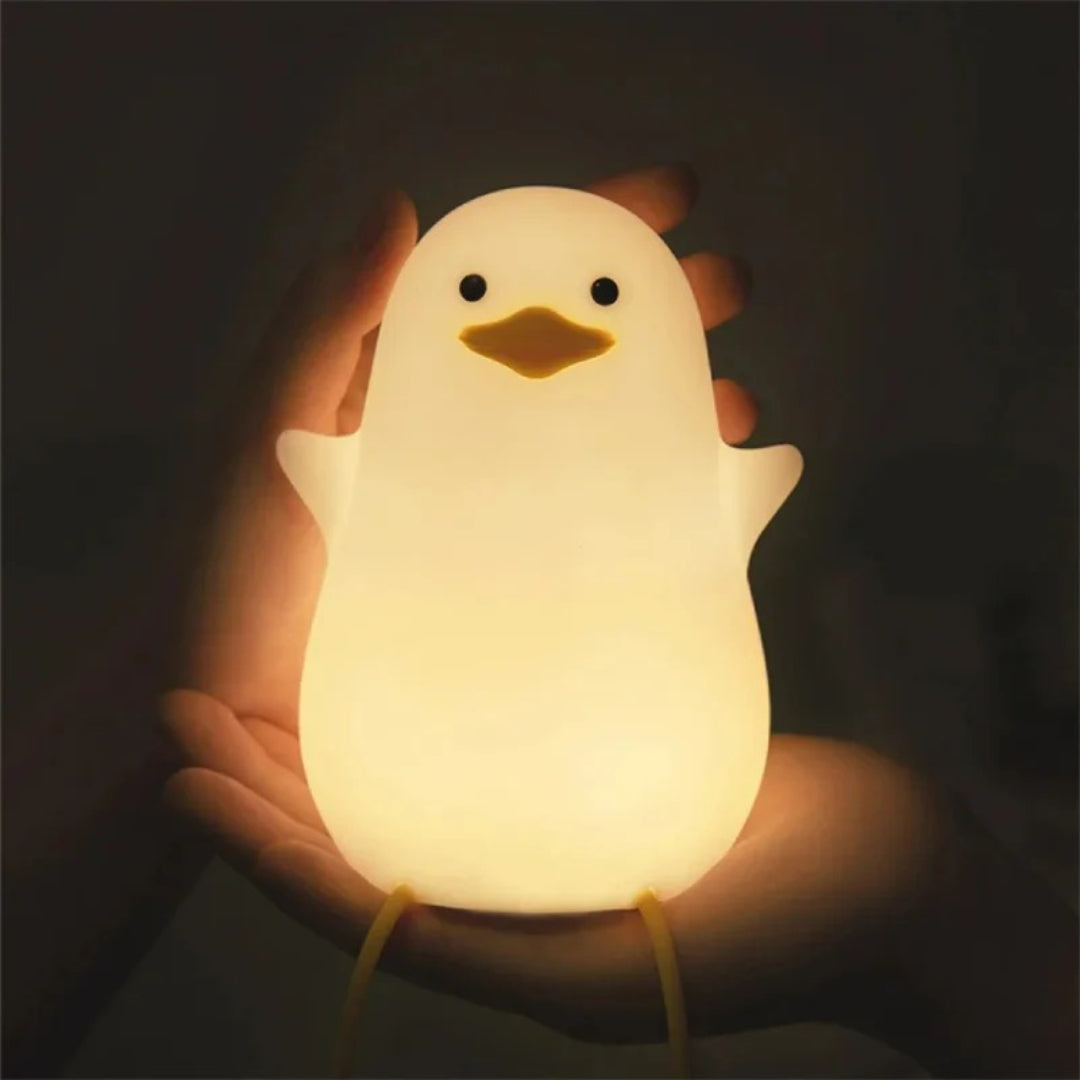 Rechargeable Silicone Night Light with Gentle Glow