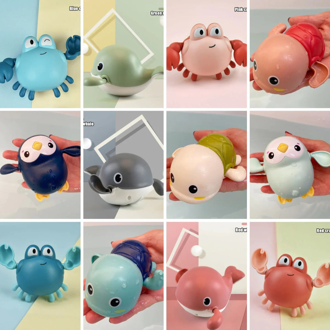 Floating Sea Creature Bath Toy Set