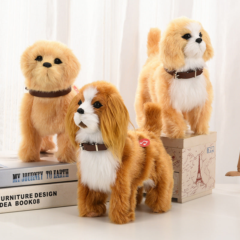 Realistic Walking & Barking Electronic Puppy Toy