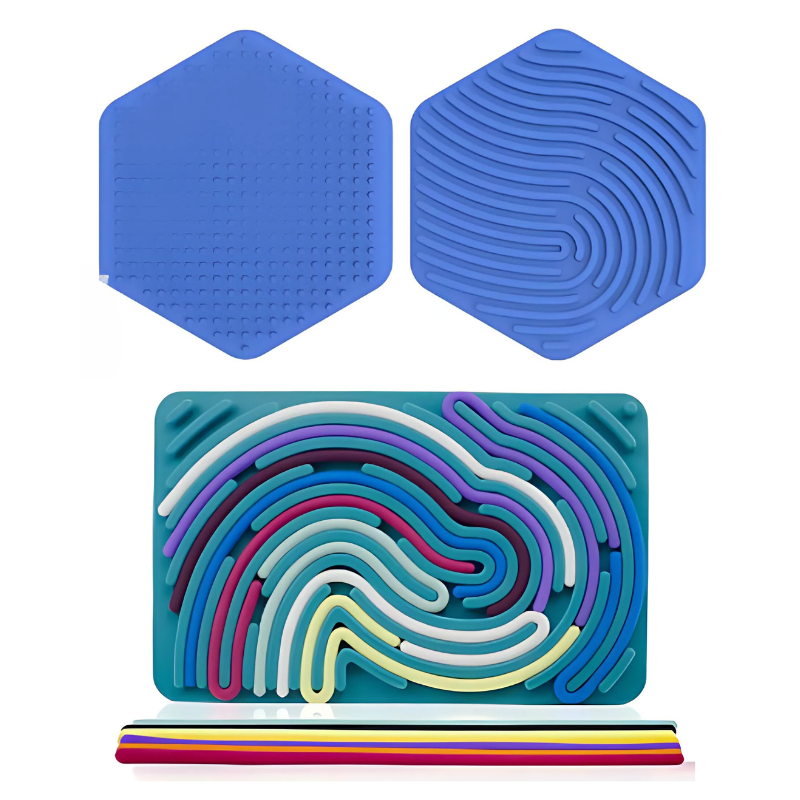 Snaptact - Hexagon + Rectangular Green product view