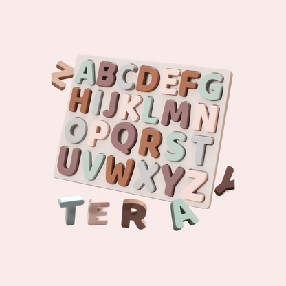 Silicone Alphabet Puzzle