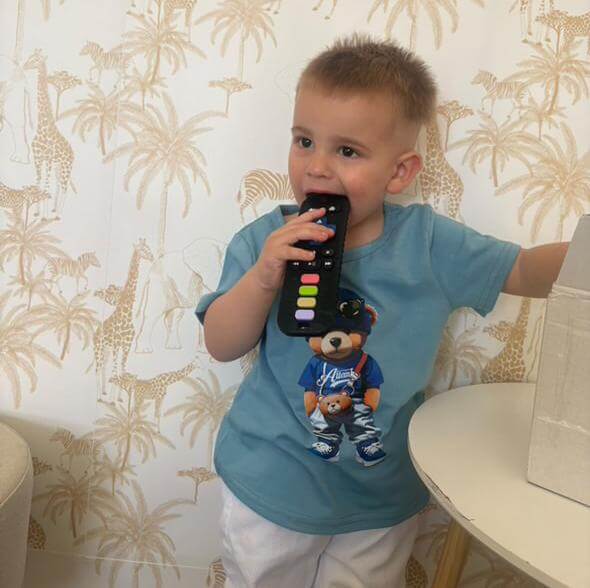 TV Remote Shape Baby Teething Toys