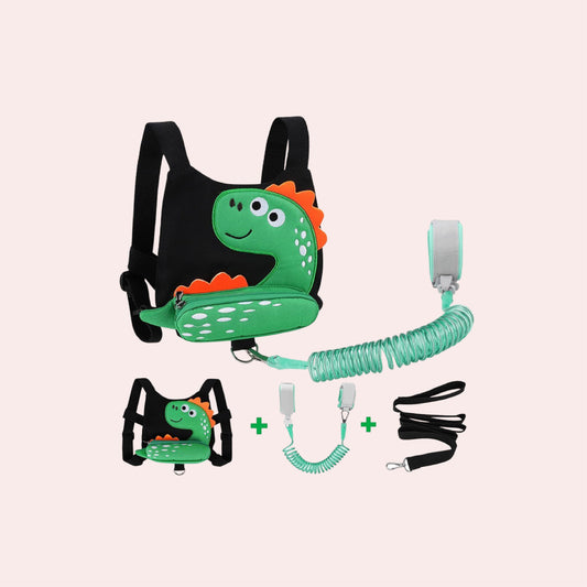 3 in 1 Toddler Harness Leash + Baby Anti Lost Wrist Link