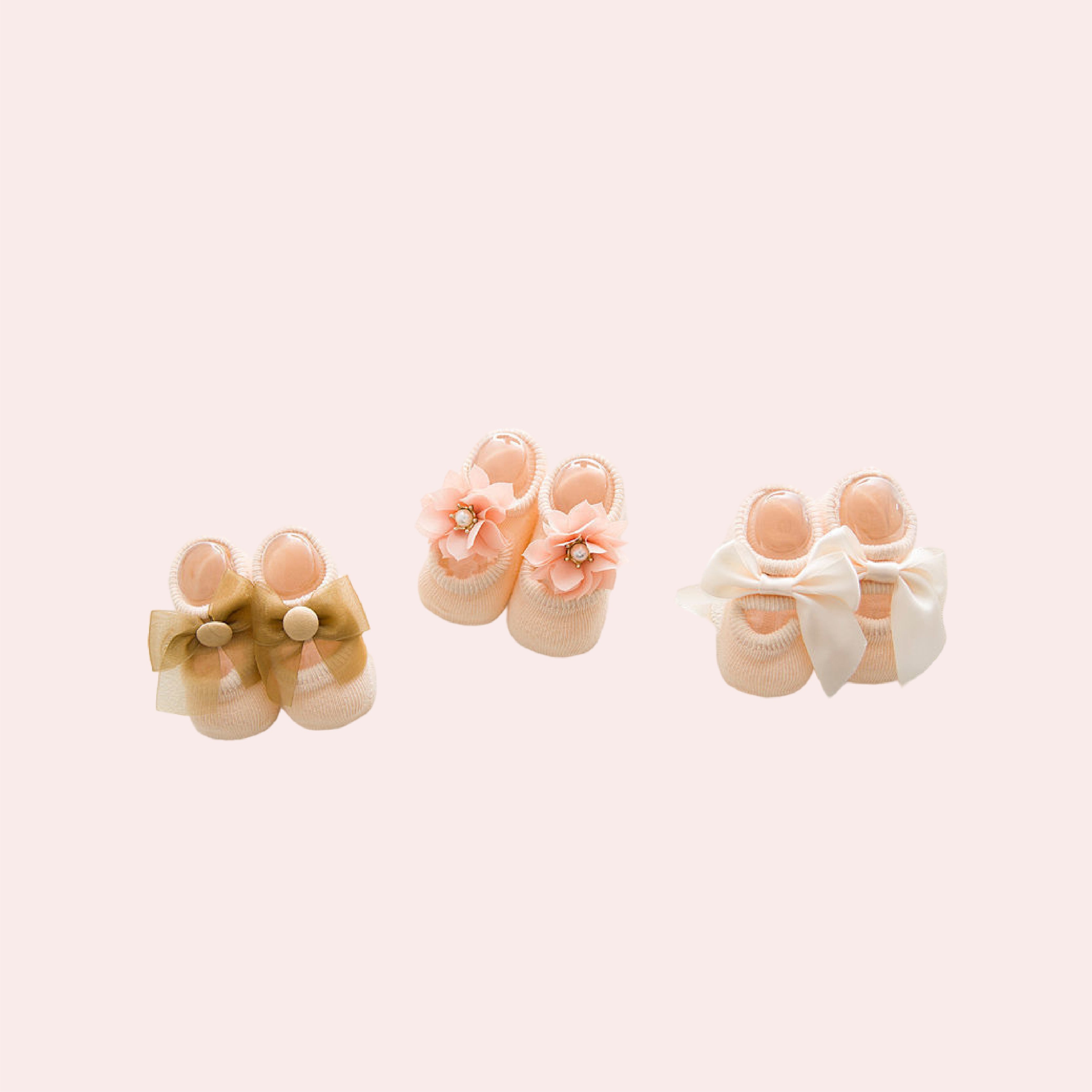 Non-Slip Baby Socks-3 Pairs